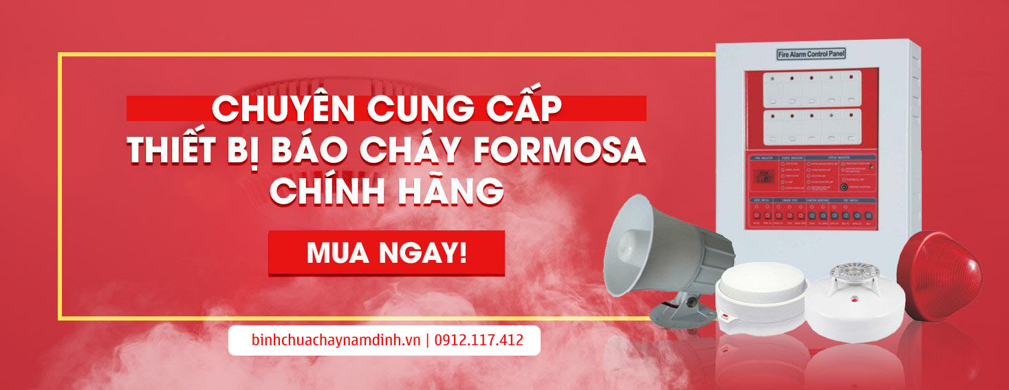 thiết bị báo cháy Formosa chính hãng