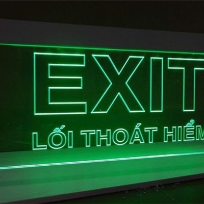 Đèn exit, đèn thoát hiểm chính hãng tại Nam Định